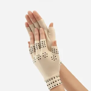 kompresní rukavice, rukavice na artritidu, magnetoterapie, magnetické rukavice, kompresní rukavice bez prstů