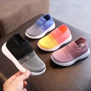 Slip-on tenisky dětské boty, dětské tenisky, slip-on boty, síťované tenisky, sportovní boty, letní boty