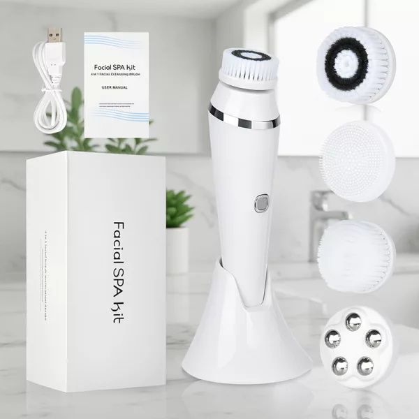 facial brush, facial cleansing brush, face scrubbing brush, exfoliating facial brush, face wash brush, silicone face scrubber, face scrubber, facial cleansing brush sonic facial cleansing brush, electric facial cleansing brush, exfoliating brush for face