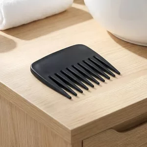 pocket beard comb, pocket hair comb, wide tooth pocket comb